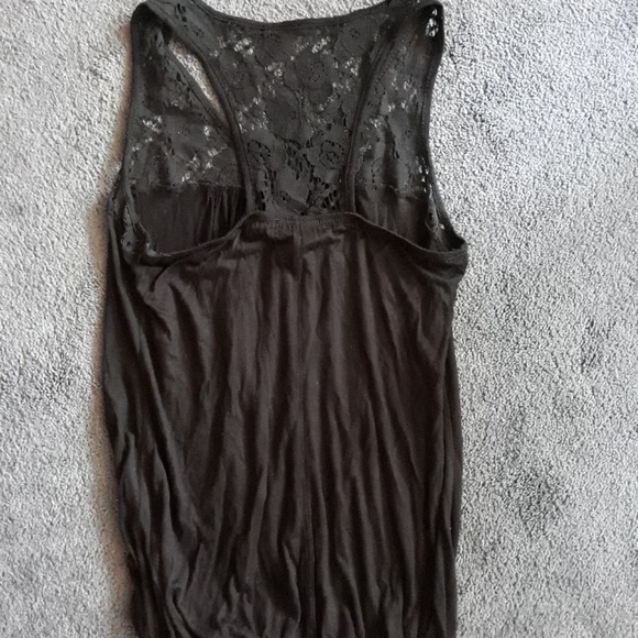 Black lace sleeveless top - Picture 5 of 7